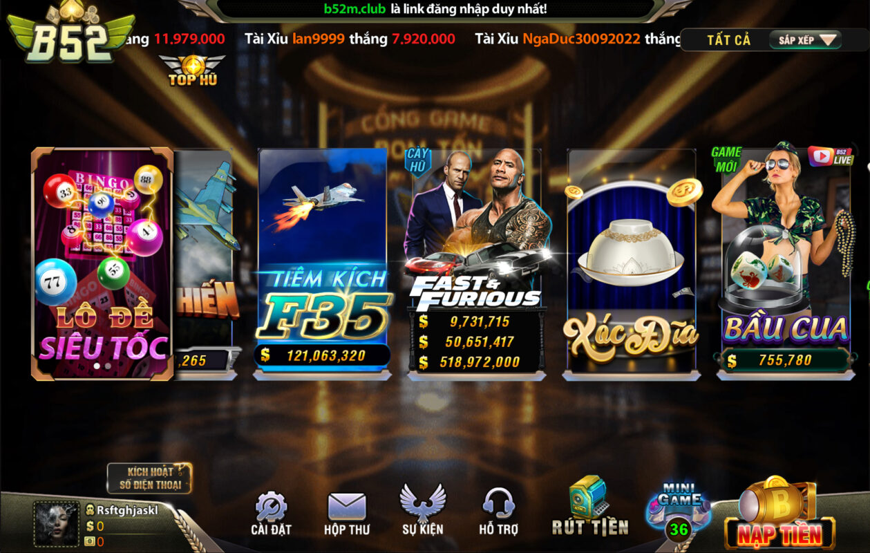 B52 club uy tín